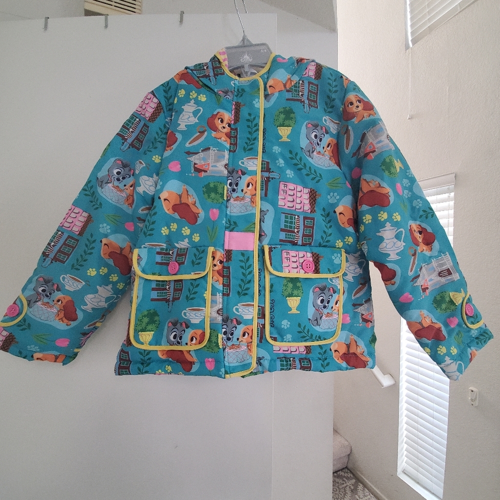 Disney Lady and the Tramp Rain Coat